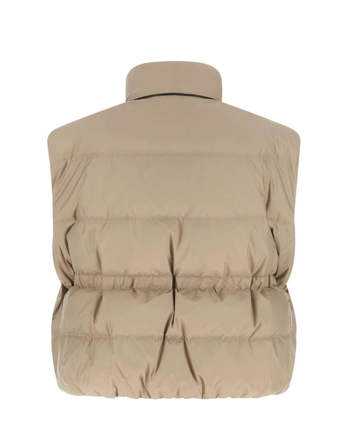 Brunello Cucinelli Vest in gray, Polyester — view 2