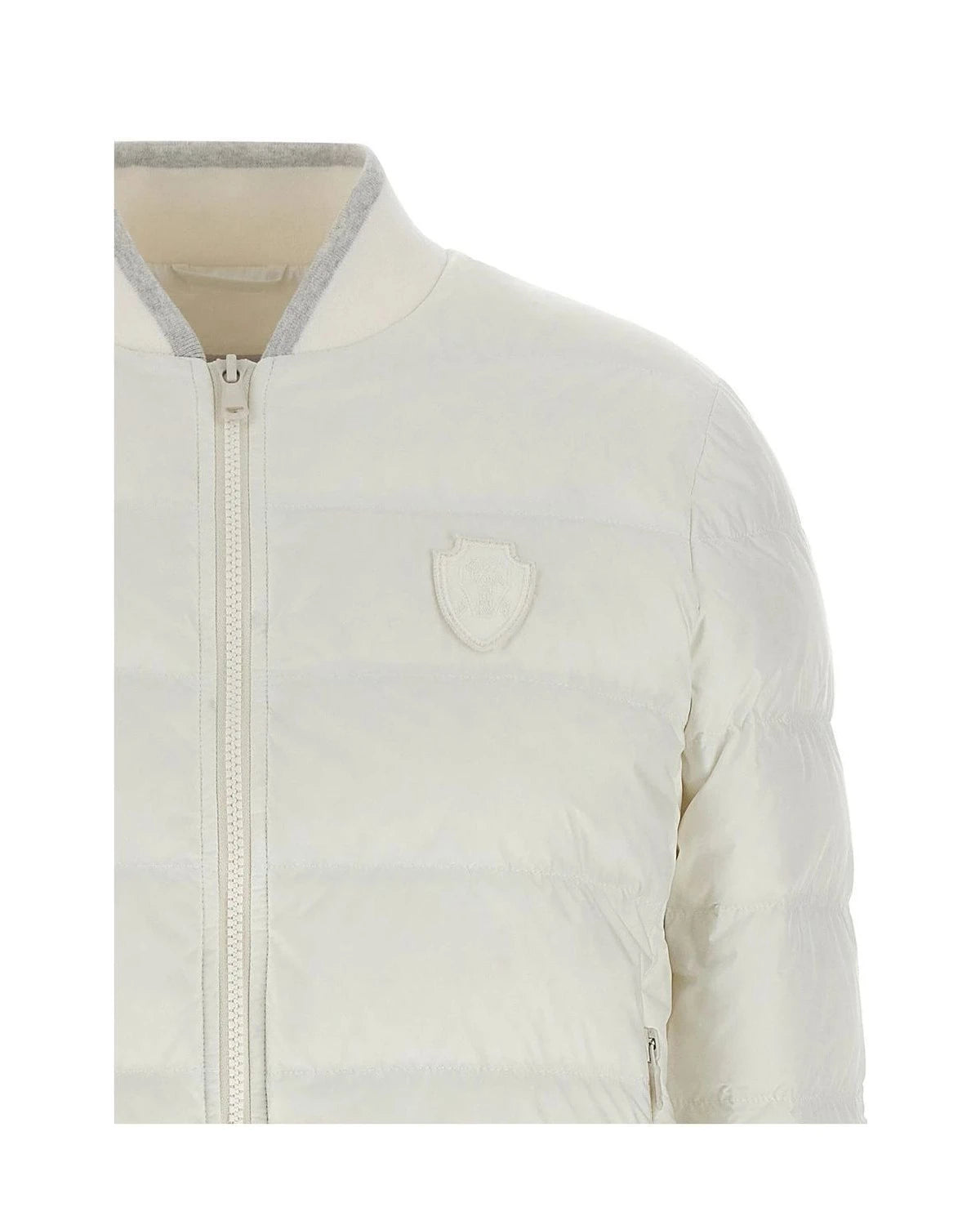 Brunello Cucinelli Puffer Jacket in white, Polyester — view 3