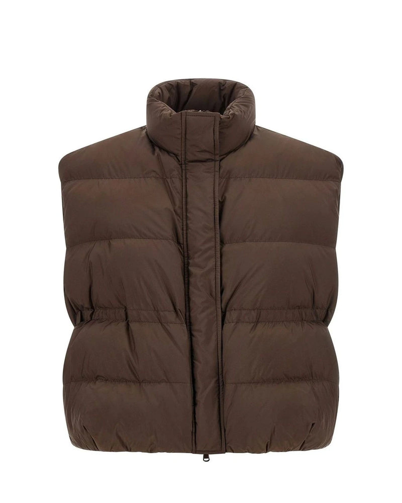 Brunello Cucinelli Vest in brown, Polyester