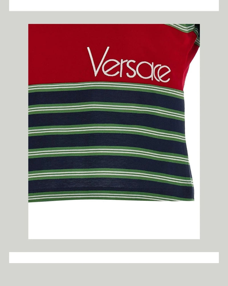 Versace T-Shirt in multicolor, Cotton — view 4