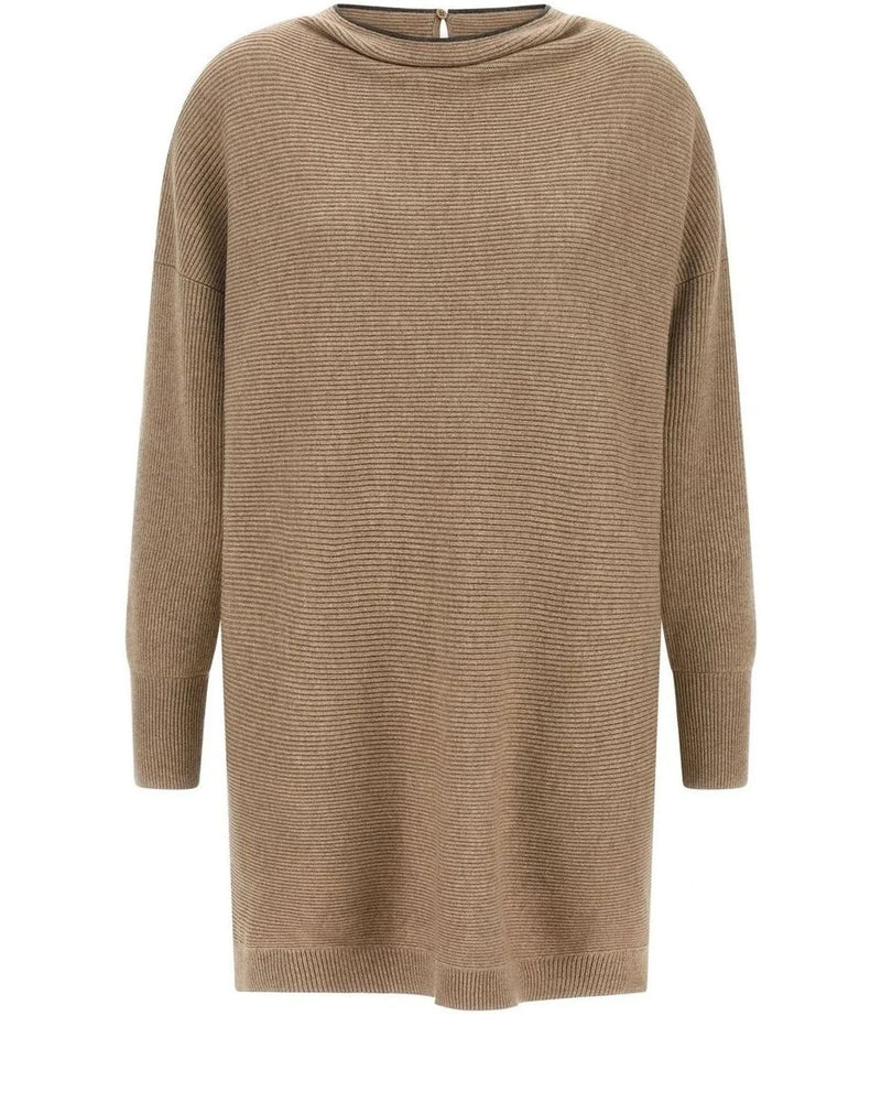 Brunello Cucinelli Dresse in beige, Wool