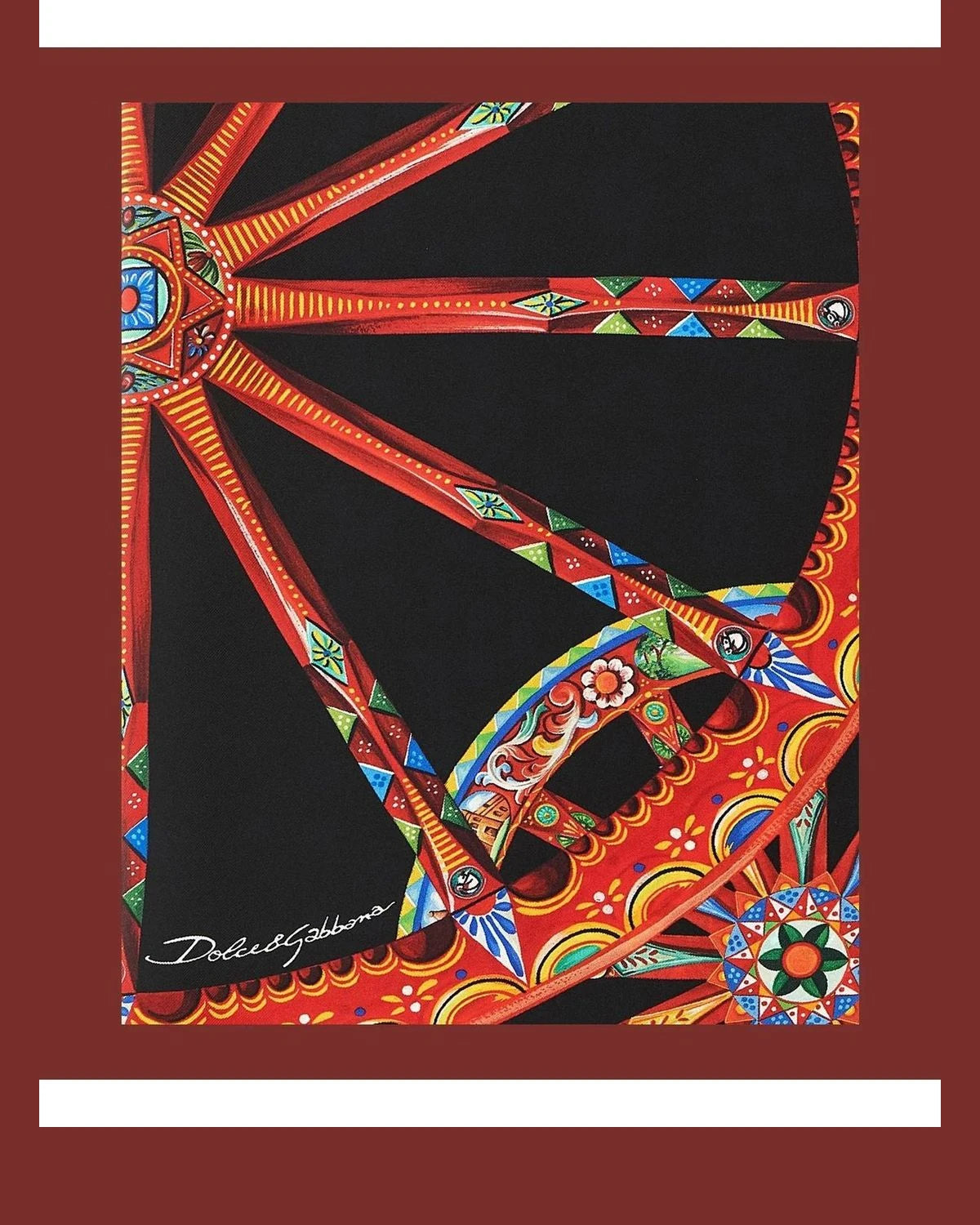 Dolce & Gabbana Scarves & Shawl in multicolor, Silk — view 3