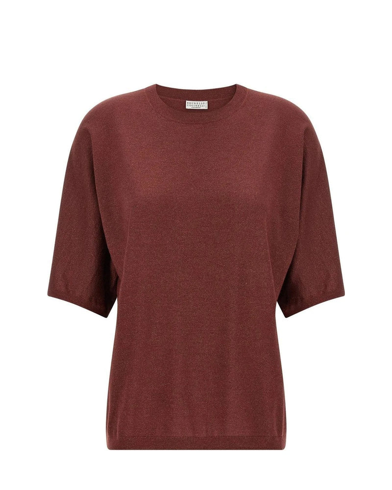 Brunello Cucinelli Sweater in red, Cashmere