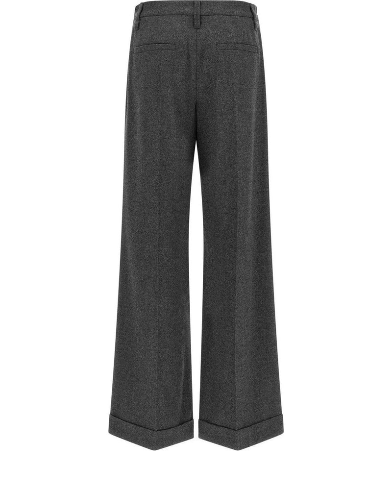Brunello Cucinelli Trouser in gray, Virgin Wool — view 2