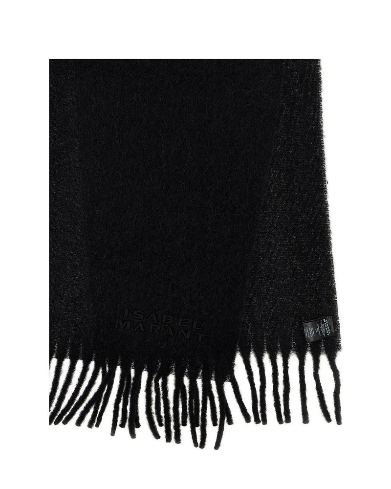 Isabel Marant Scarves & Shawl in black, Alpaca — view 3