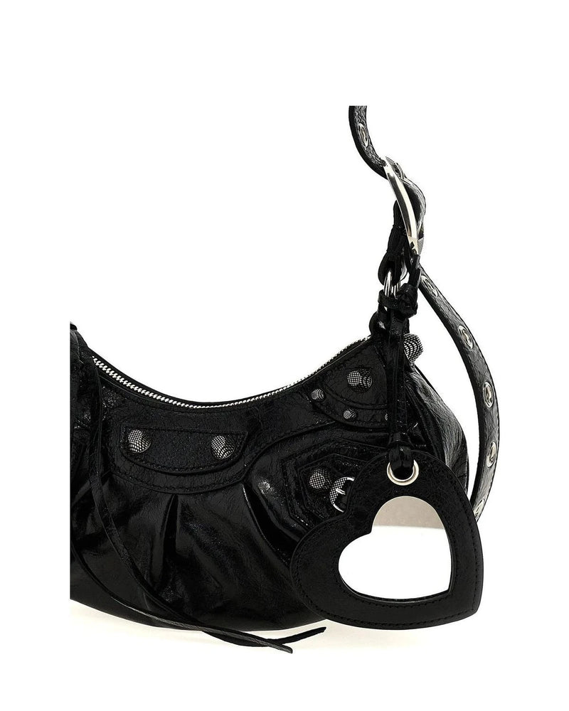 Balenciaga Cross Body Bag in black, Lamb Leather — view 3