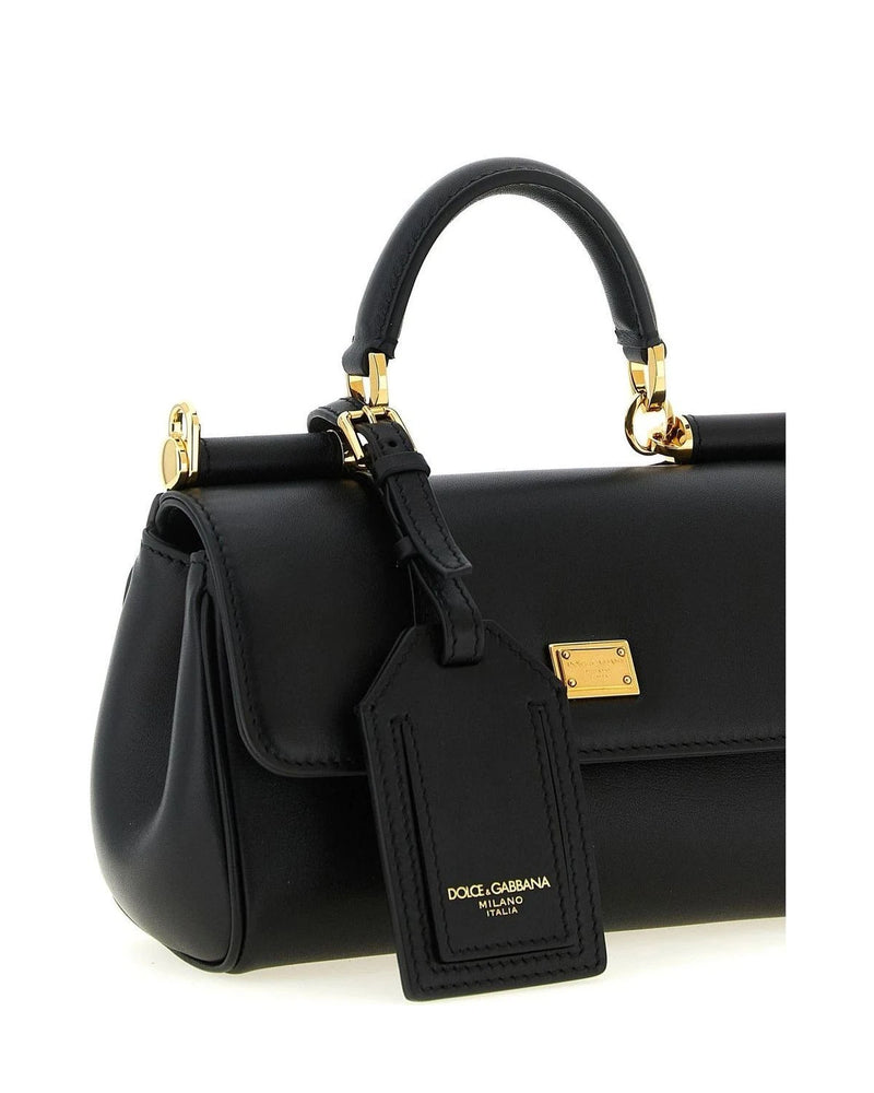Dolce & Gabbana Satchel Bag in black, Calf Leather — view 3
