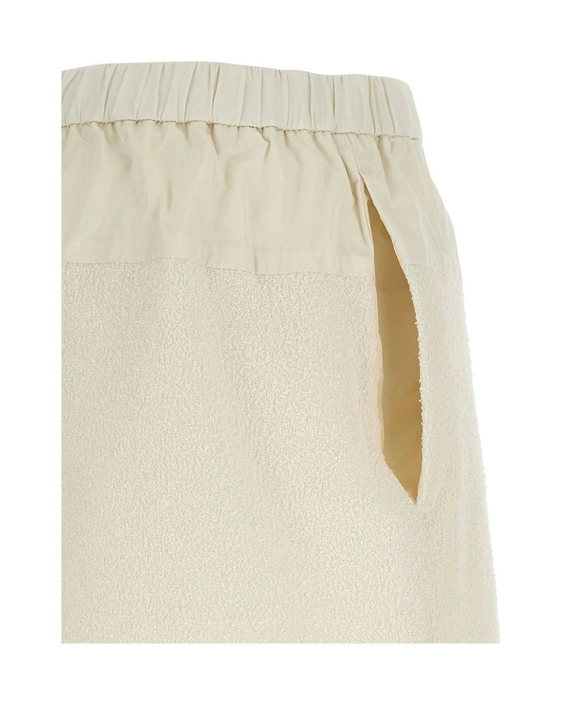 Moncler Bermuda in white, Polyester — view 4