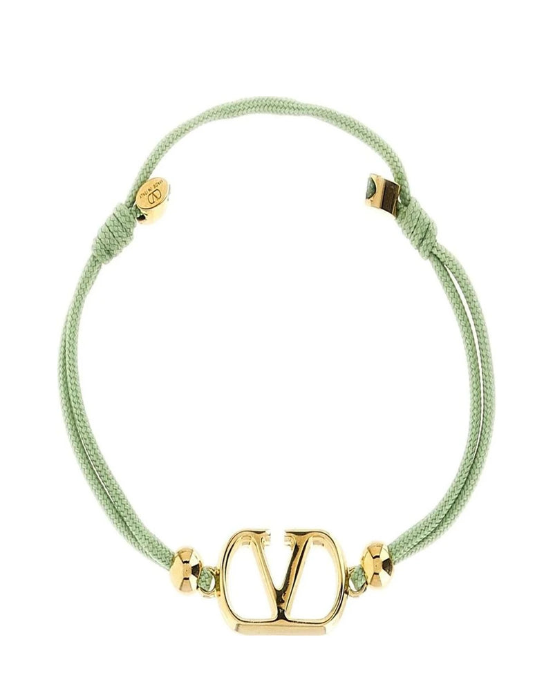 Valentino Garavani Bracelet in green, Polyester — view 2