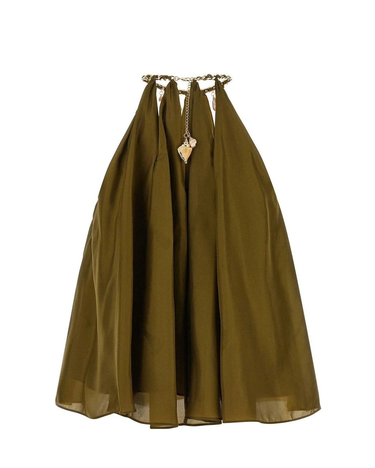 Zimmermann Blouse in green, Silk — view 2
