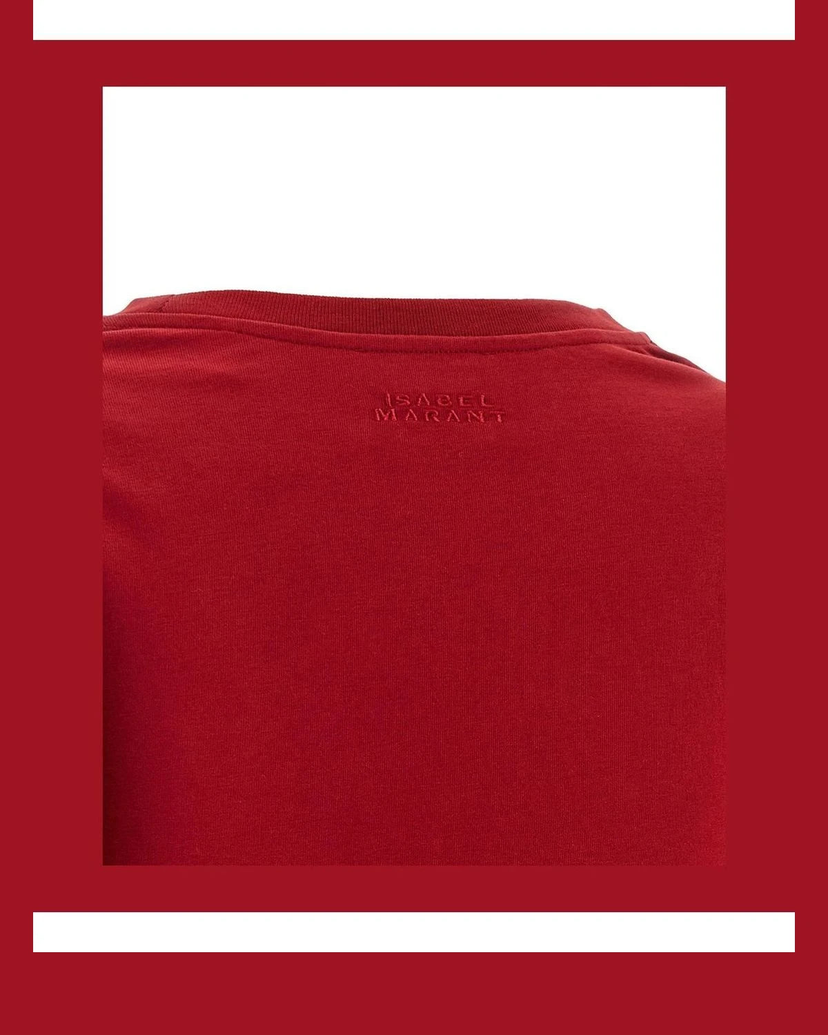 Isabel Marant Dresse in red, Cotton — view 5