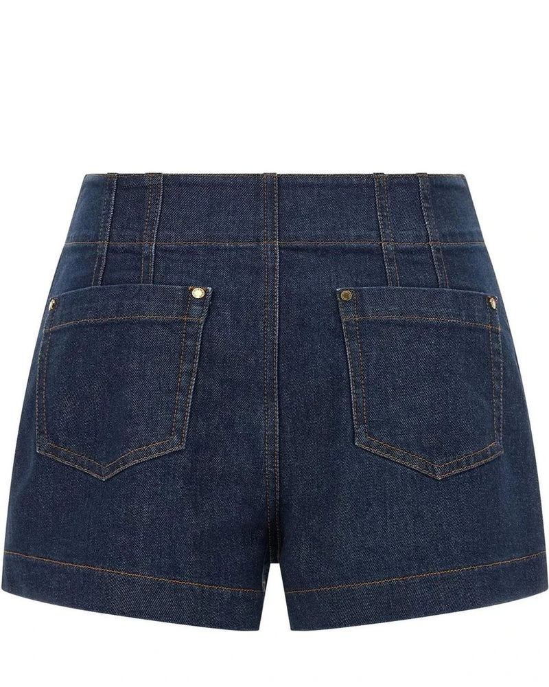 Zimmermann Denim Short in blue — view 2