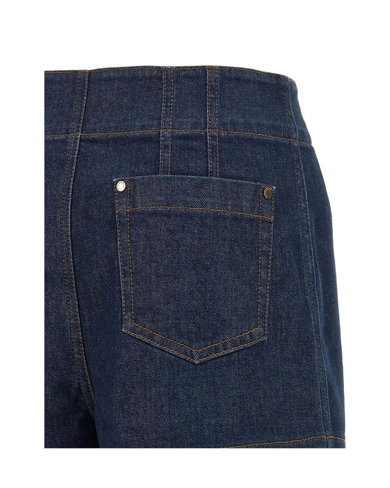 Zimmermann Denim Short in blue — view 4