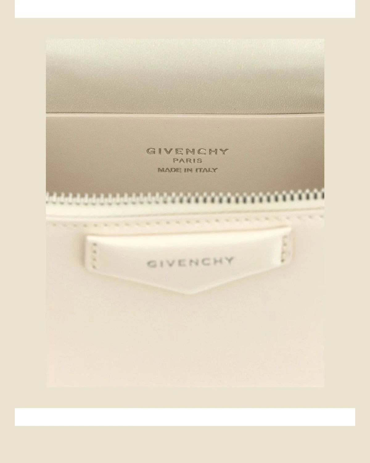 Givenchy Cross Body Bag in white, Leather — view 4