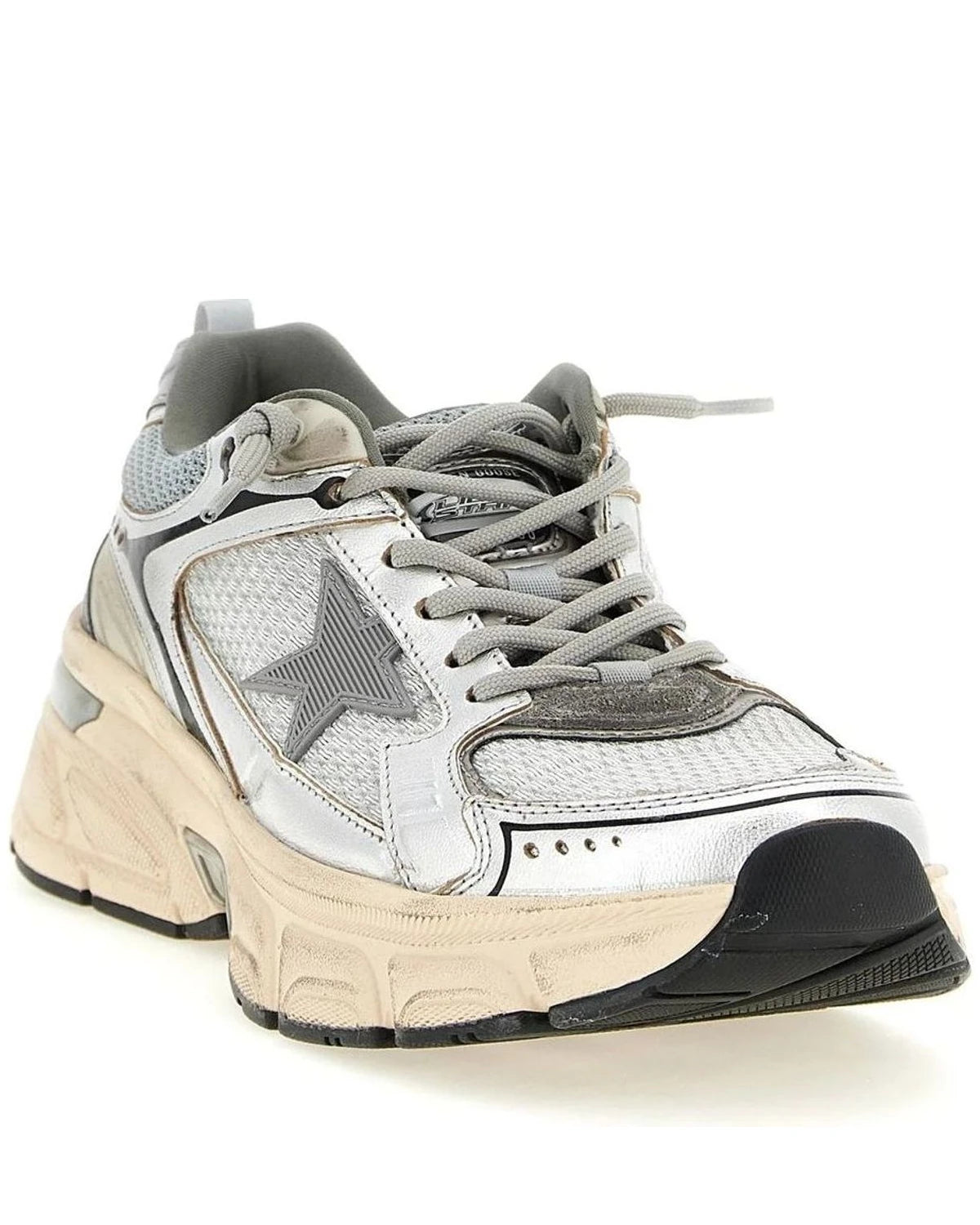 Golden Goose Sneakers in silver — view 2