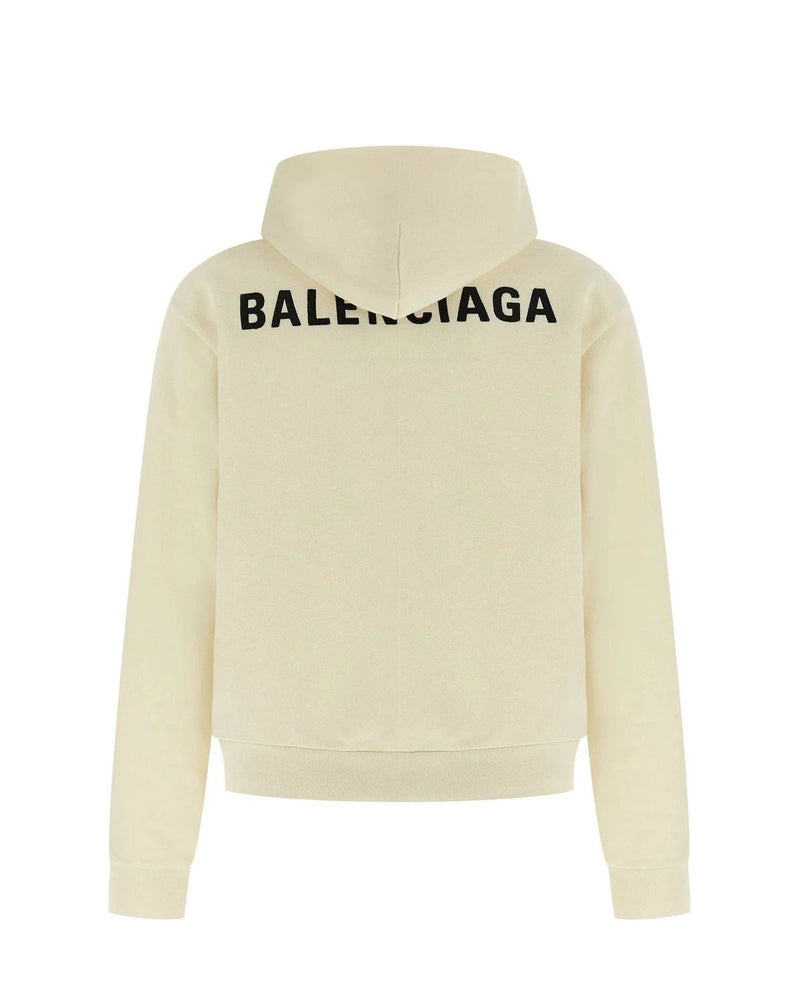 Balenciaga Hoodie in beige, Cotton — view 2