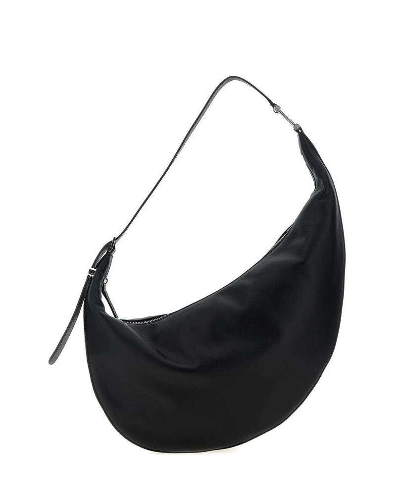 Marni Hobo Bag in black, Calfskin Leather