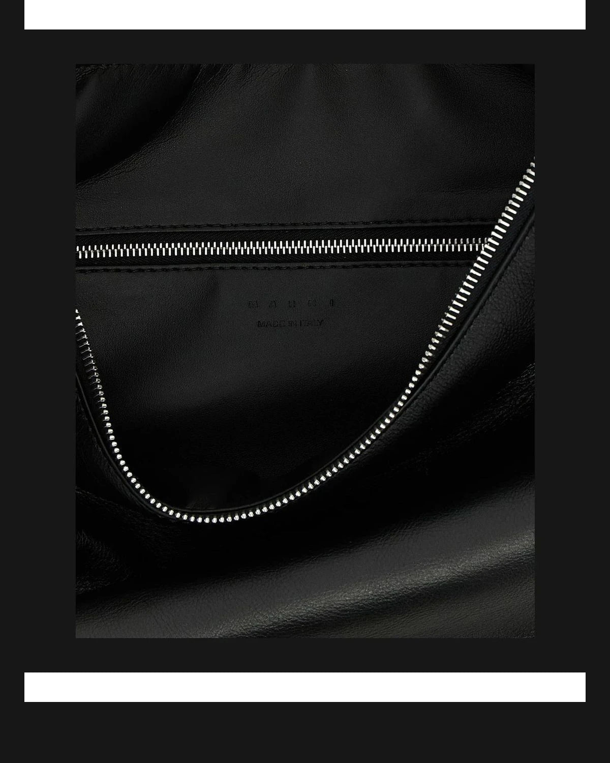 Marni Hobo Bag in black, Calfskin Leather — view 4