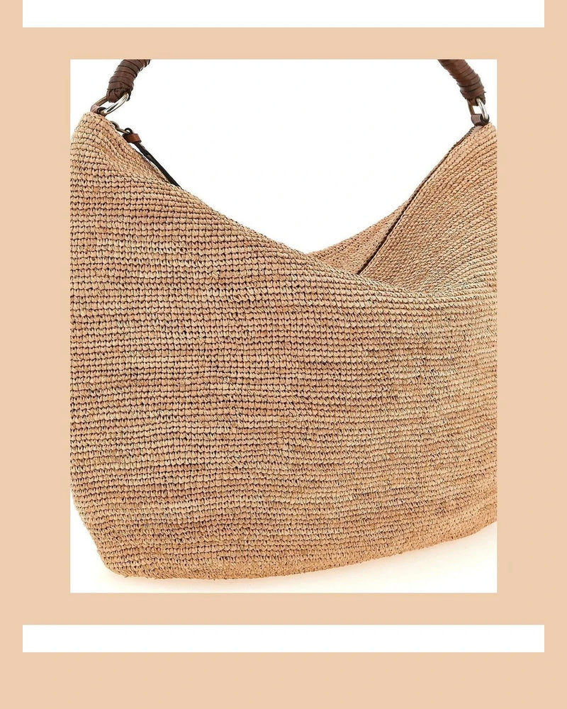 Ibeliv Hobo Bag in beige — view 3