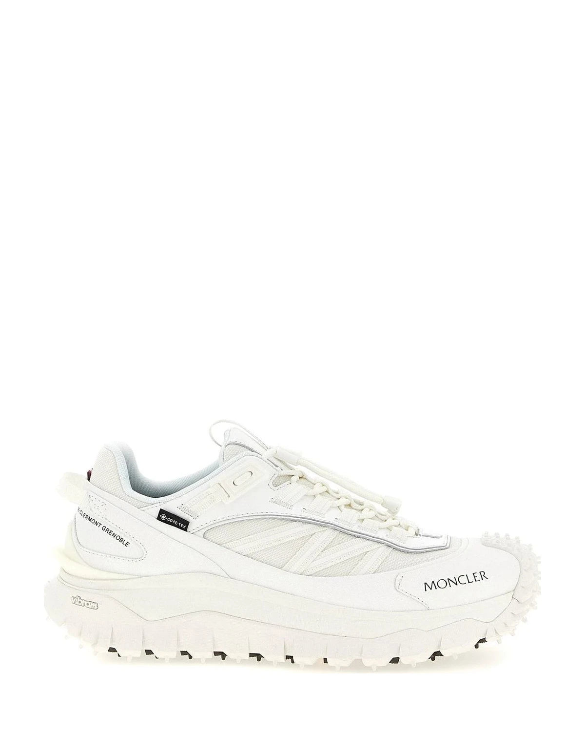 Moncler Athletic Shoes in white, Polyamide