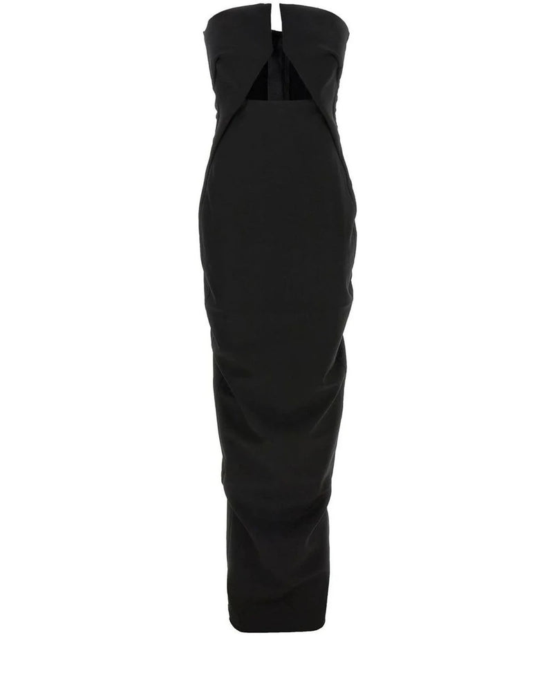 Rick Owens Dresse in black, Wool