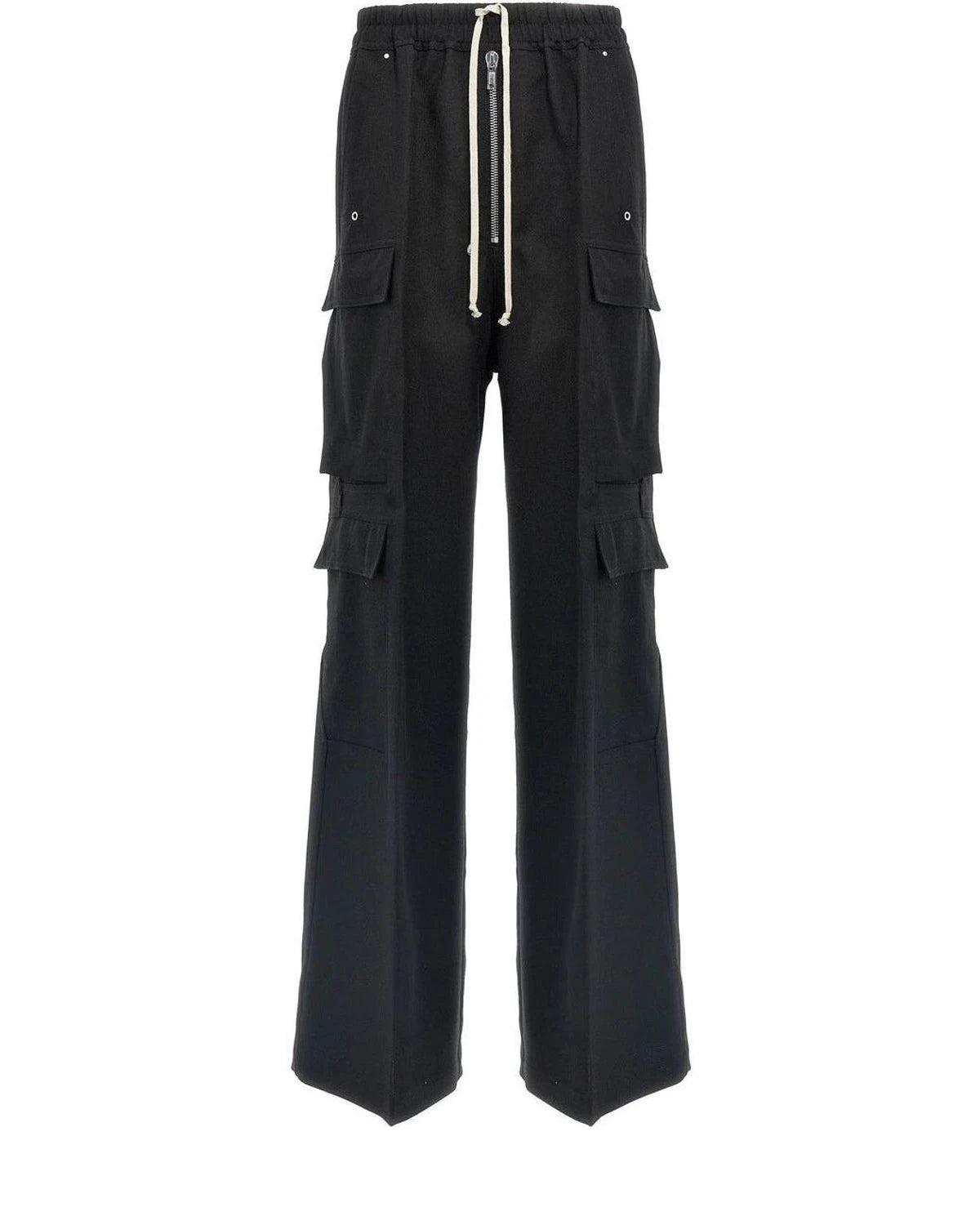 Rick Owens Cargo Pant in black, Wool