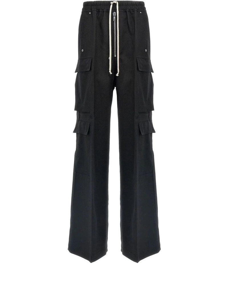 Rick Owens Cargo Pant in black, Wool
