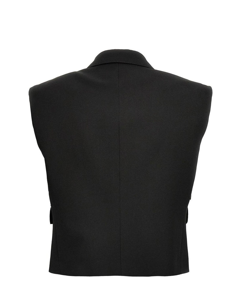 Dolce & Gabbana Bolero Jacket in black, Silk — view 2