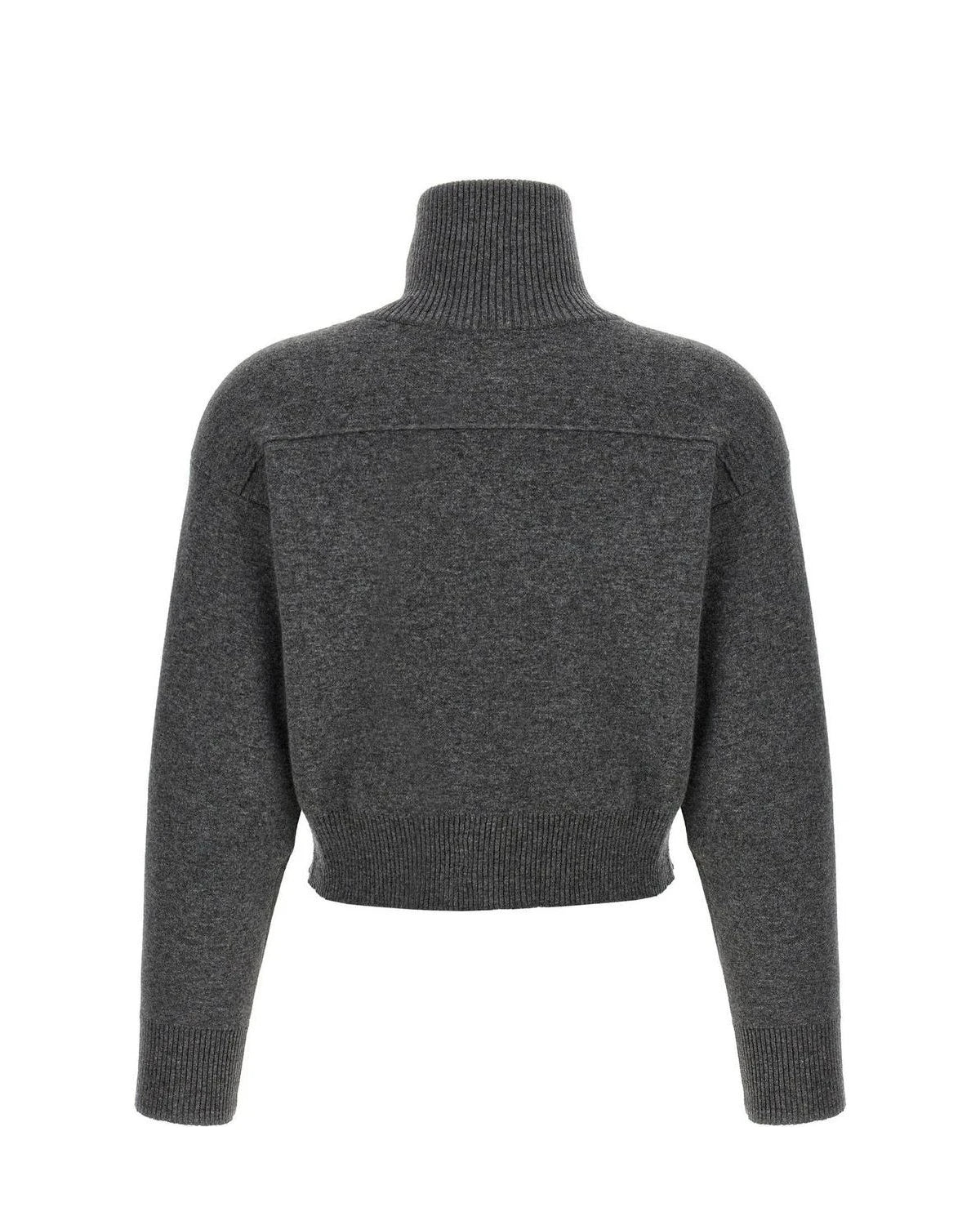 Brunello Cucinelli Cardigan in gray, Wool — view 2