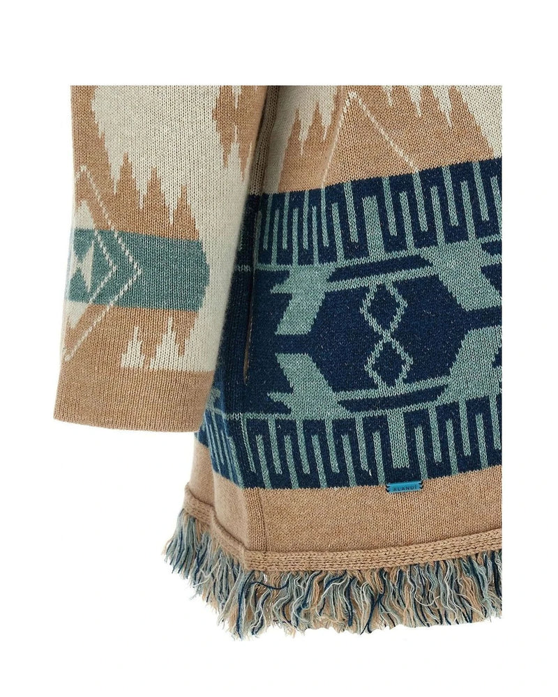 Alanui Cardigan in multicolor, Cashmere — view 4