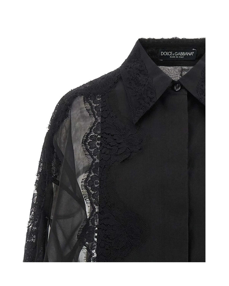 Dolce & Gabbana Blouse in black, Silk — view 3