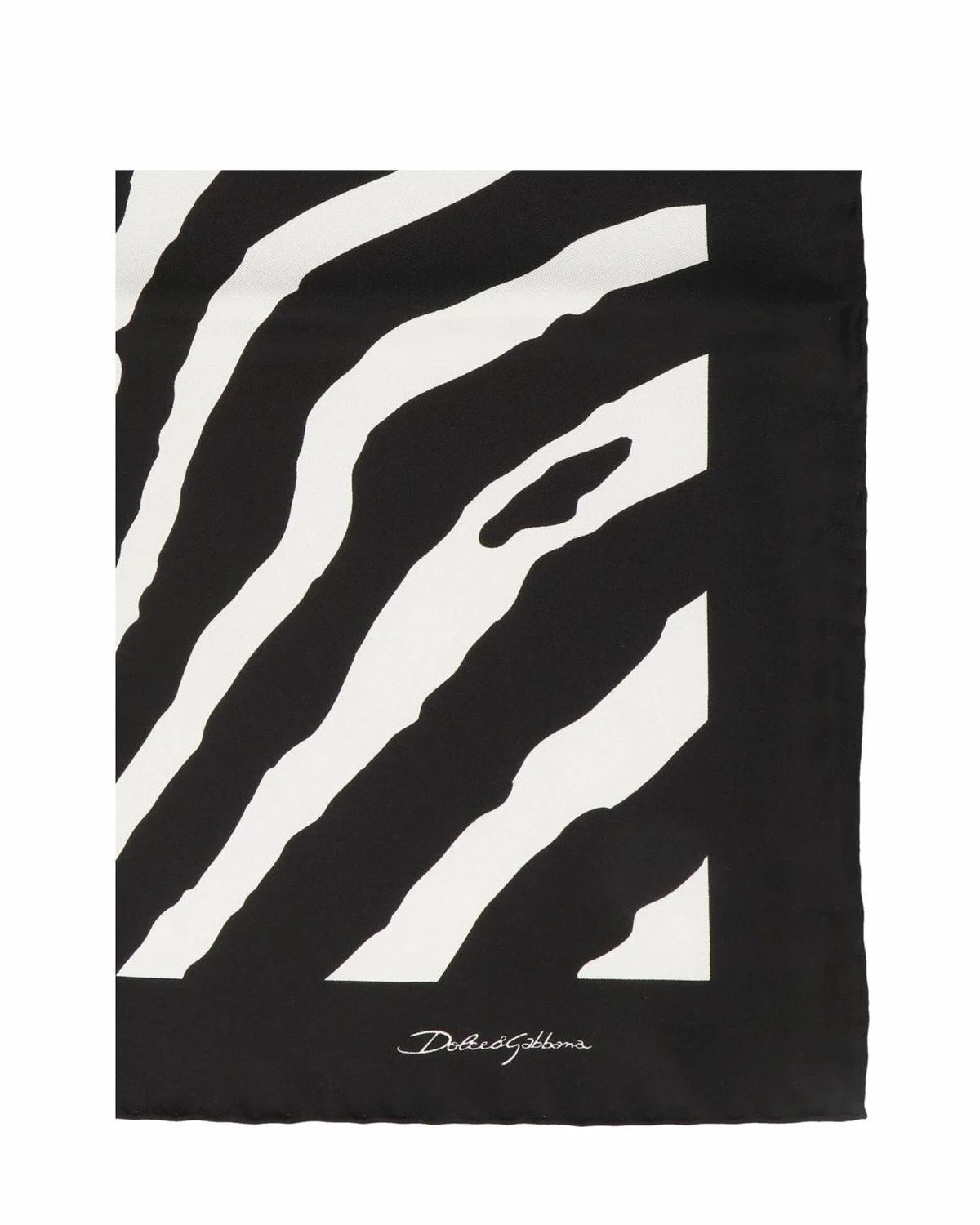 Dolce & Gabbana Scarves & Shawl in black, Silk — view 2