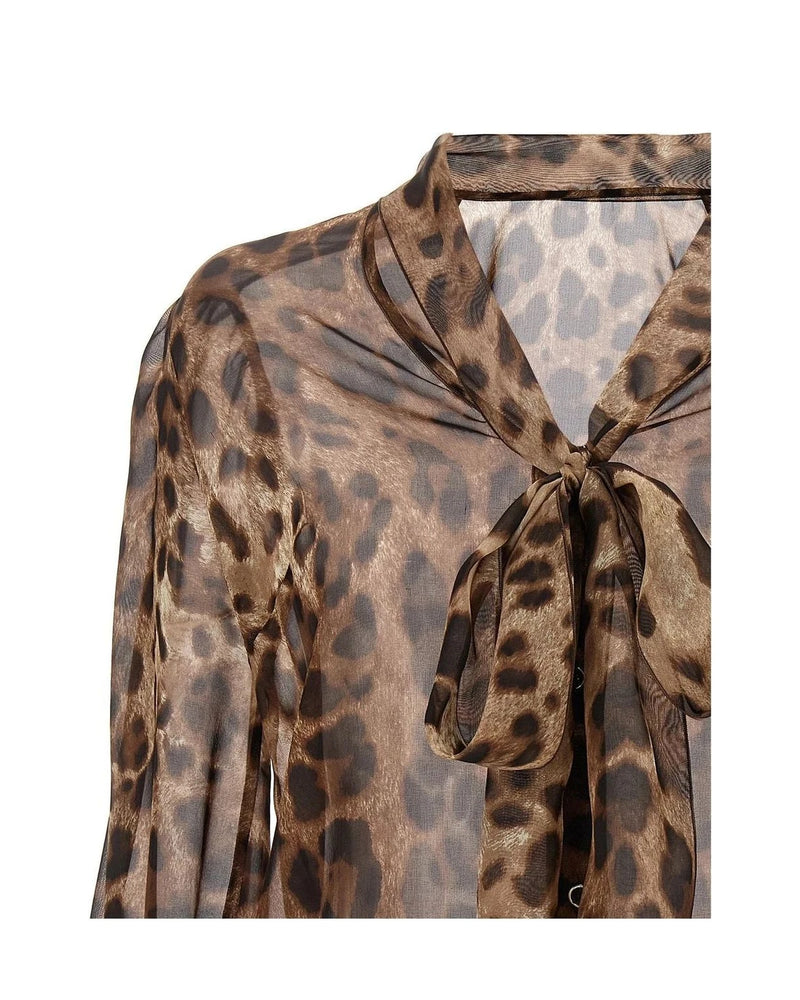 Dolce & Gabbana Blouse in multicolor, Silk — view 3