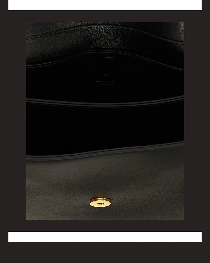 Valentino Garavani Satchel Bag in black, Calfskin Leather — view 4