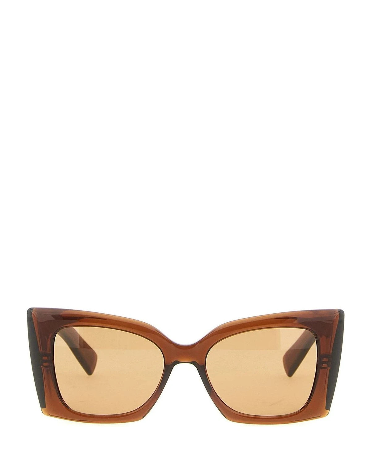 Saint Laurent Sunglasse in brown, Acetate