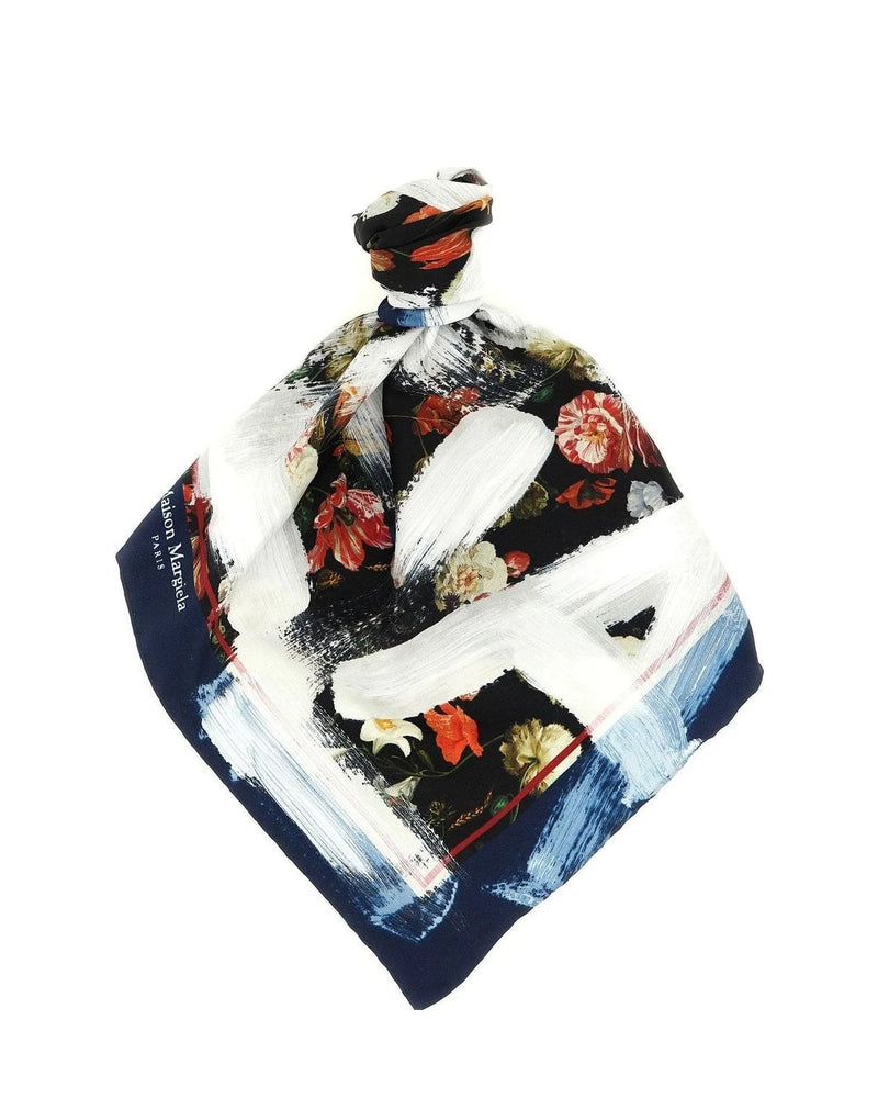 Maison Margiela Scarves & Shawl in multicolor, Silk