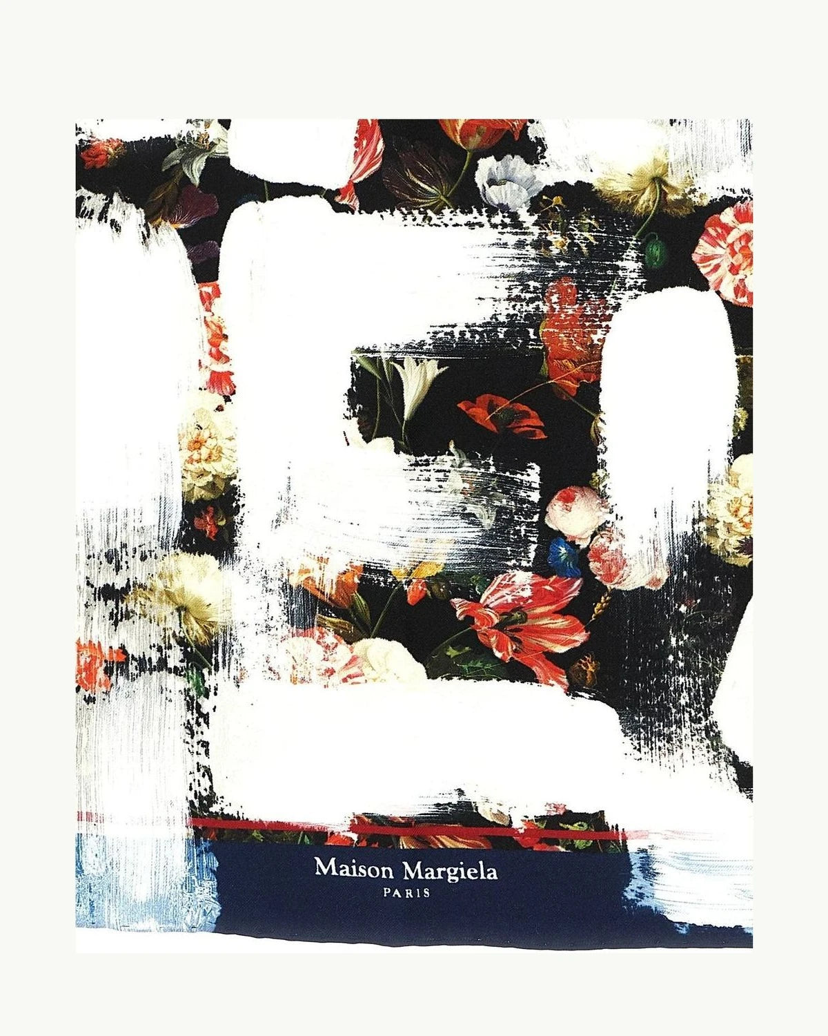 Maison Margiela Scarves & Shawl in multicolor, Silk — view 3