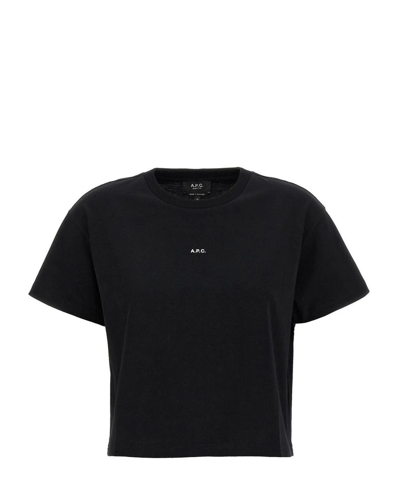 A.P.C. T-Shirt in black, Organic Cotton