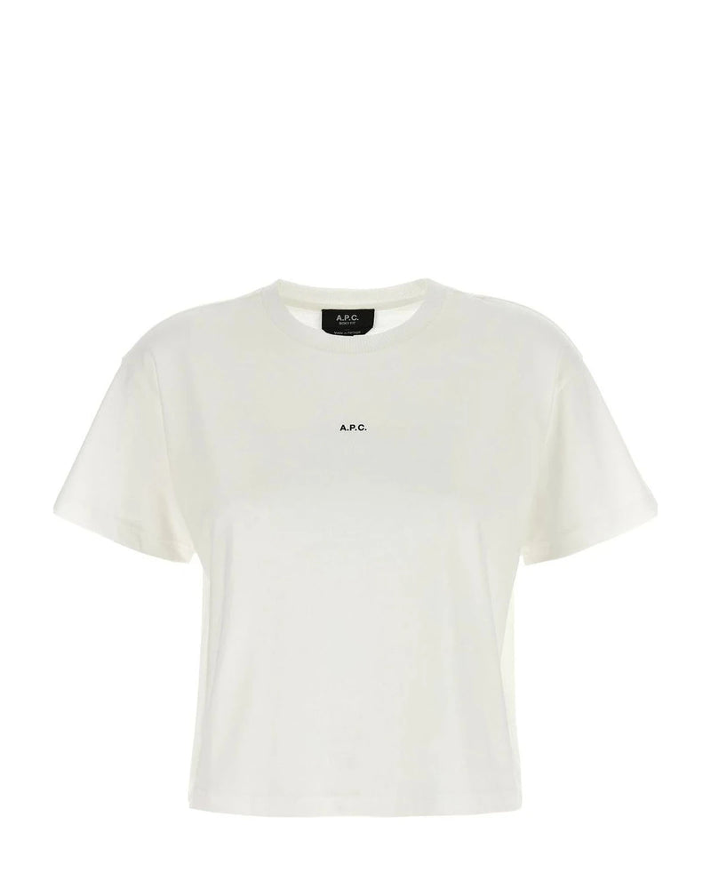 A.P.C. T-Shirt in white, Organic Cotton