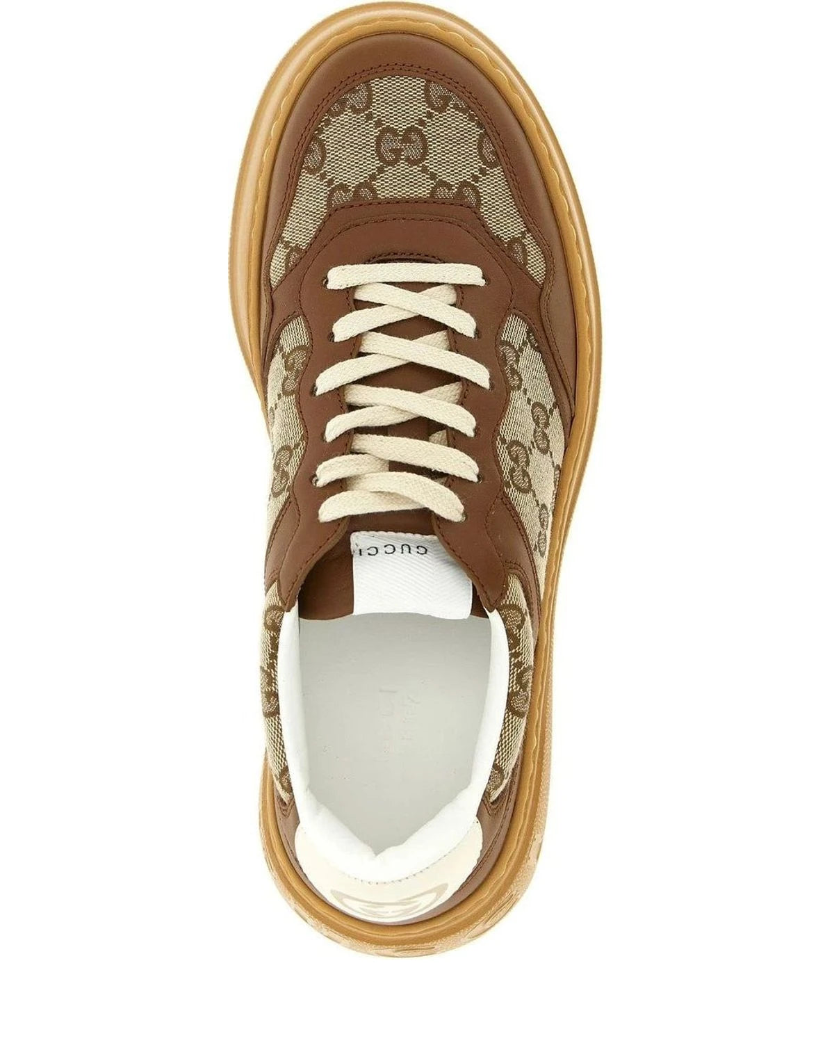 Gucci Sneakers in brown, Calfskin Leather — view 4