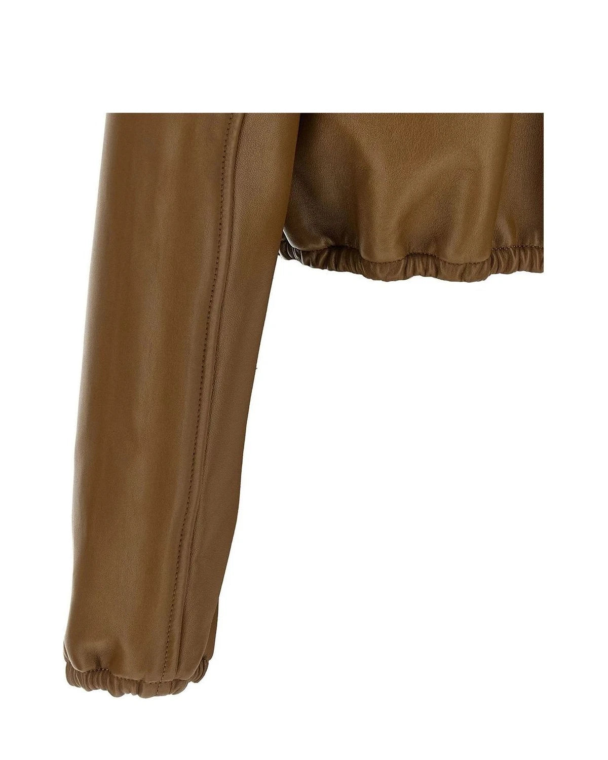 Gucci Bomber Jacket in beige, Lamb Leather — view 4