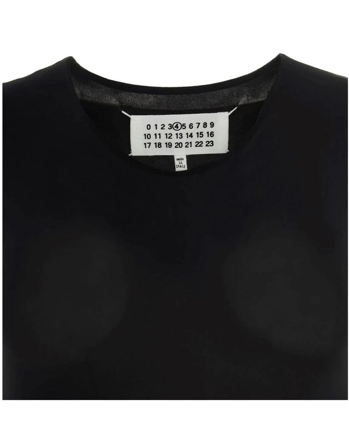 Maison Margiela Bodysuit in black, Polyamide — view 4