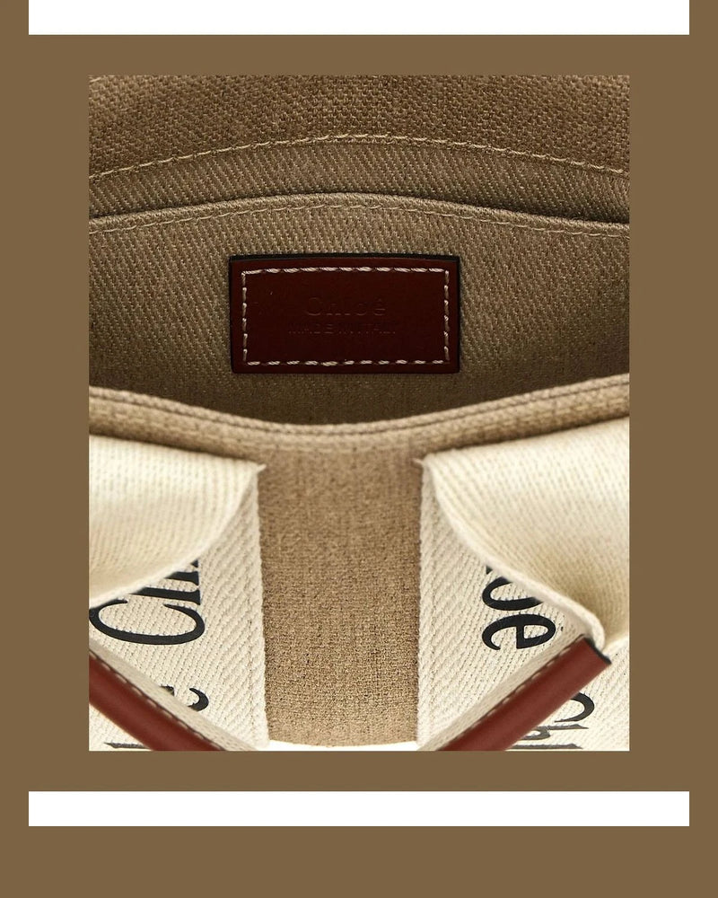 Chloé Tote Bag in multicolor, Calfskin Leather — view 4