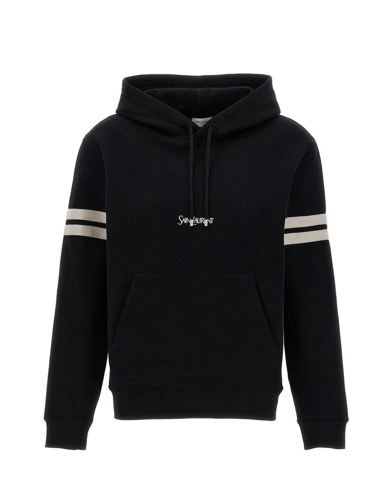 Saint Laurent Hoodie in black, Cotton