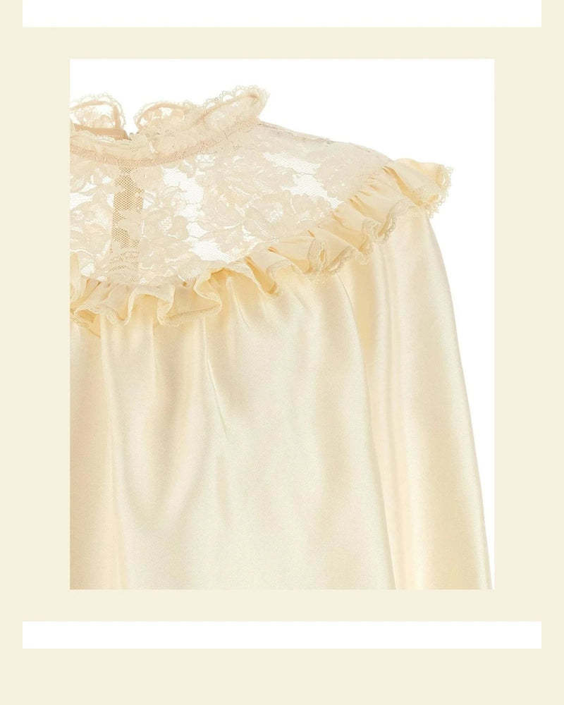 Zimmermann Blouse in beige — view 3