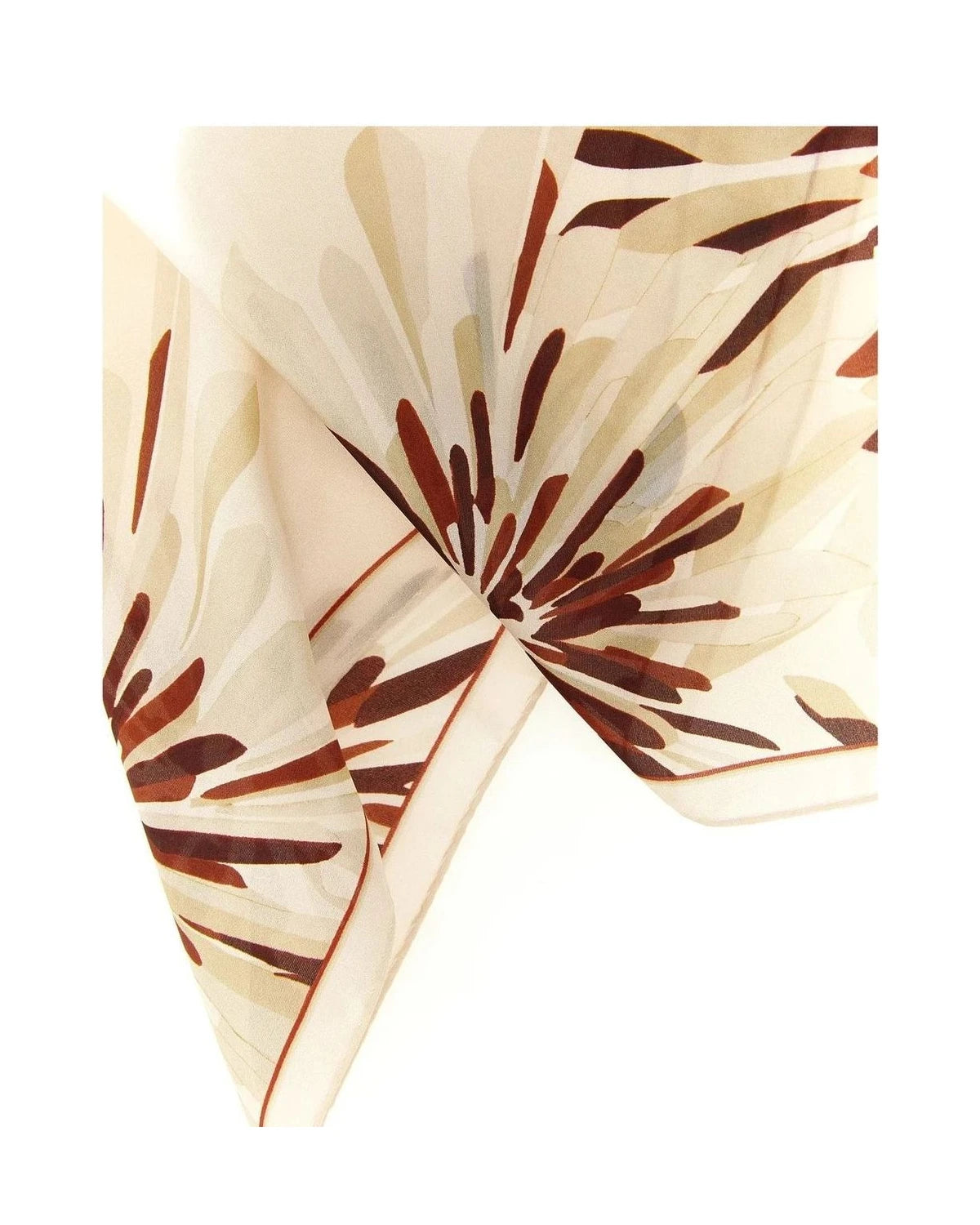 Brunello Cucinelli Scarves & Shawl in beige, Silk — view 3