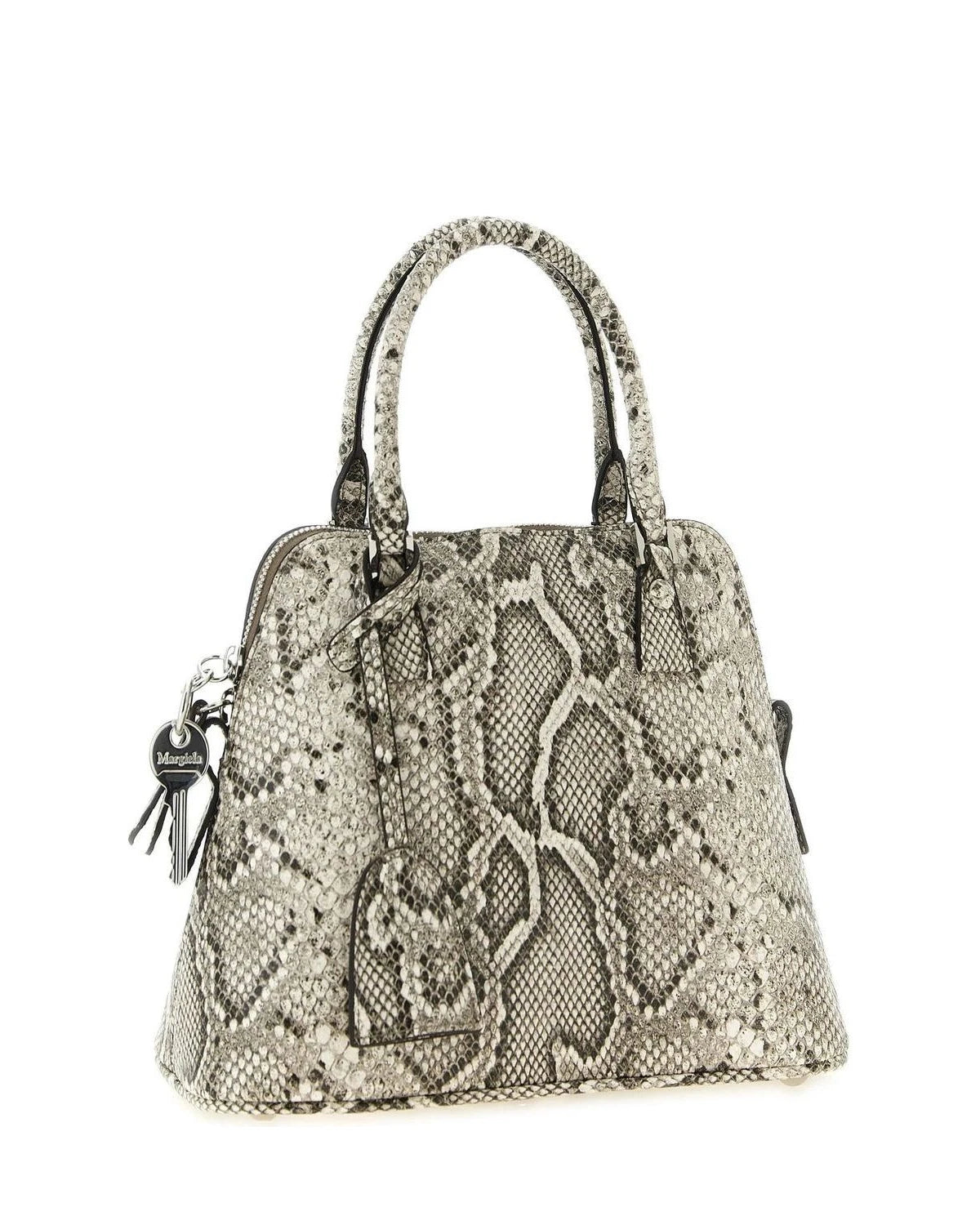 Maison Margiela Satchel Bag in gray, Goat Leather — view 3