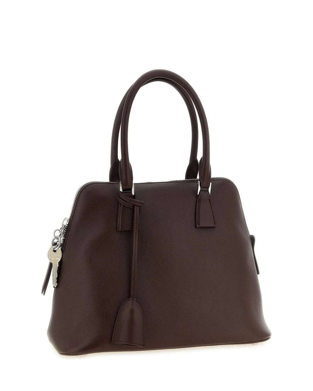 Maison Margiela Satchel Bag in red, Calfskin Leather — view 3