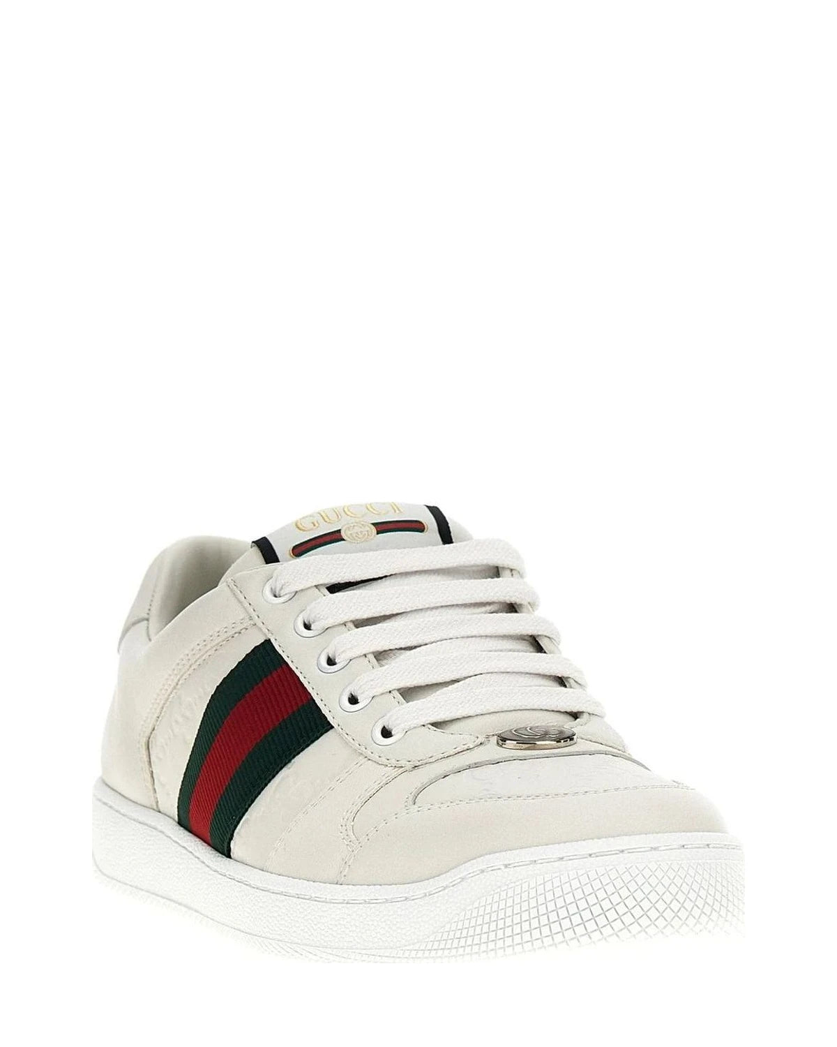 Gucci Sneakers in white, Lamb Leather — view 2