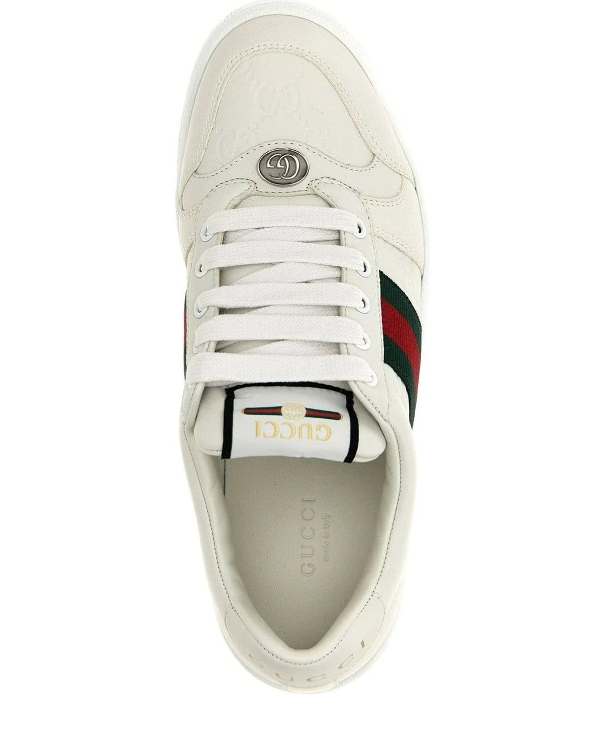 Gucci Sneakers in white, Lamb Leather — view 4
